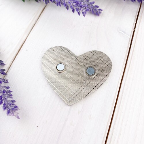 Sublimation Metal Heart Magnet 5.2*4.5 cm