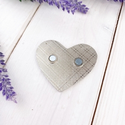 Sublimation Metal Heart Magnet 5.2*4.5 cm